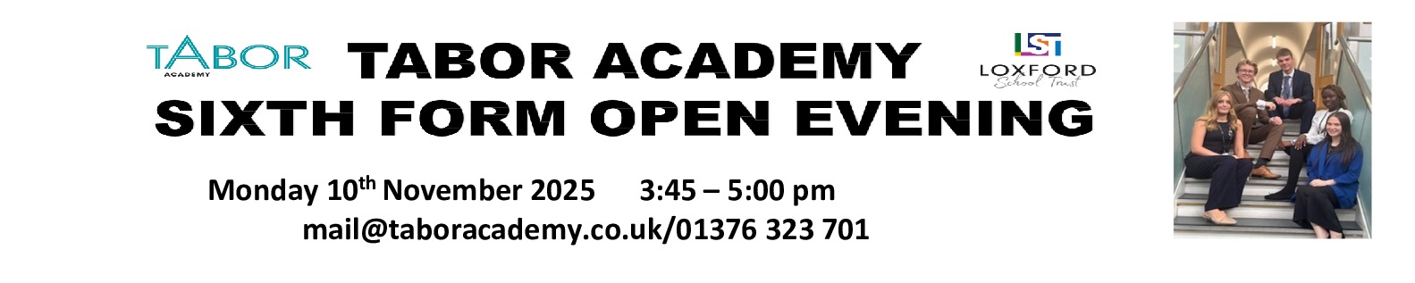 Banner Sixth Form OPEN EVENING 2025