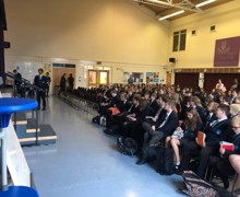 Year 11 Students Lead Assembly 1